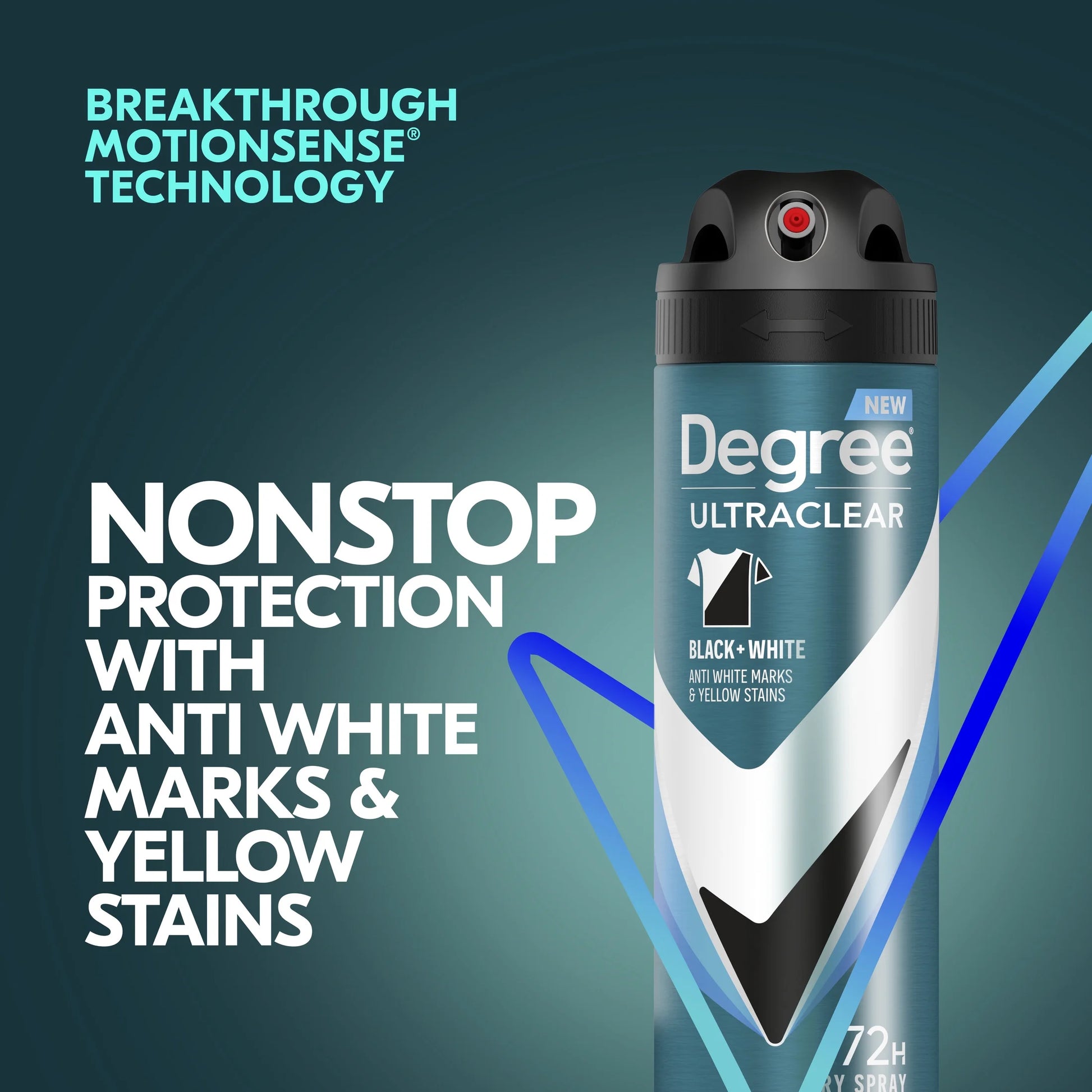 Ultra Clear Long Lasting Men'S Antiperspirant Deodorant Dry Spray Twin Pack, Fresh, 3.8 Oz